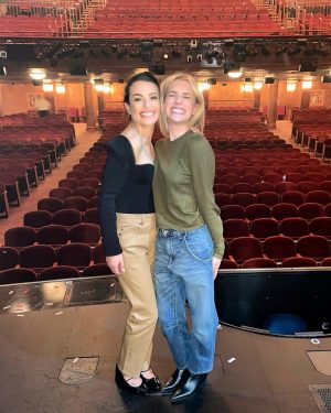 Lea Michele Instagram - The smiles say it all. I love you so much @emmaroberts Thank you for being the greatest friend a girl could ask for. ❤️