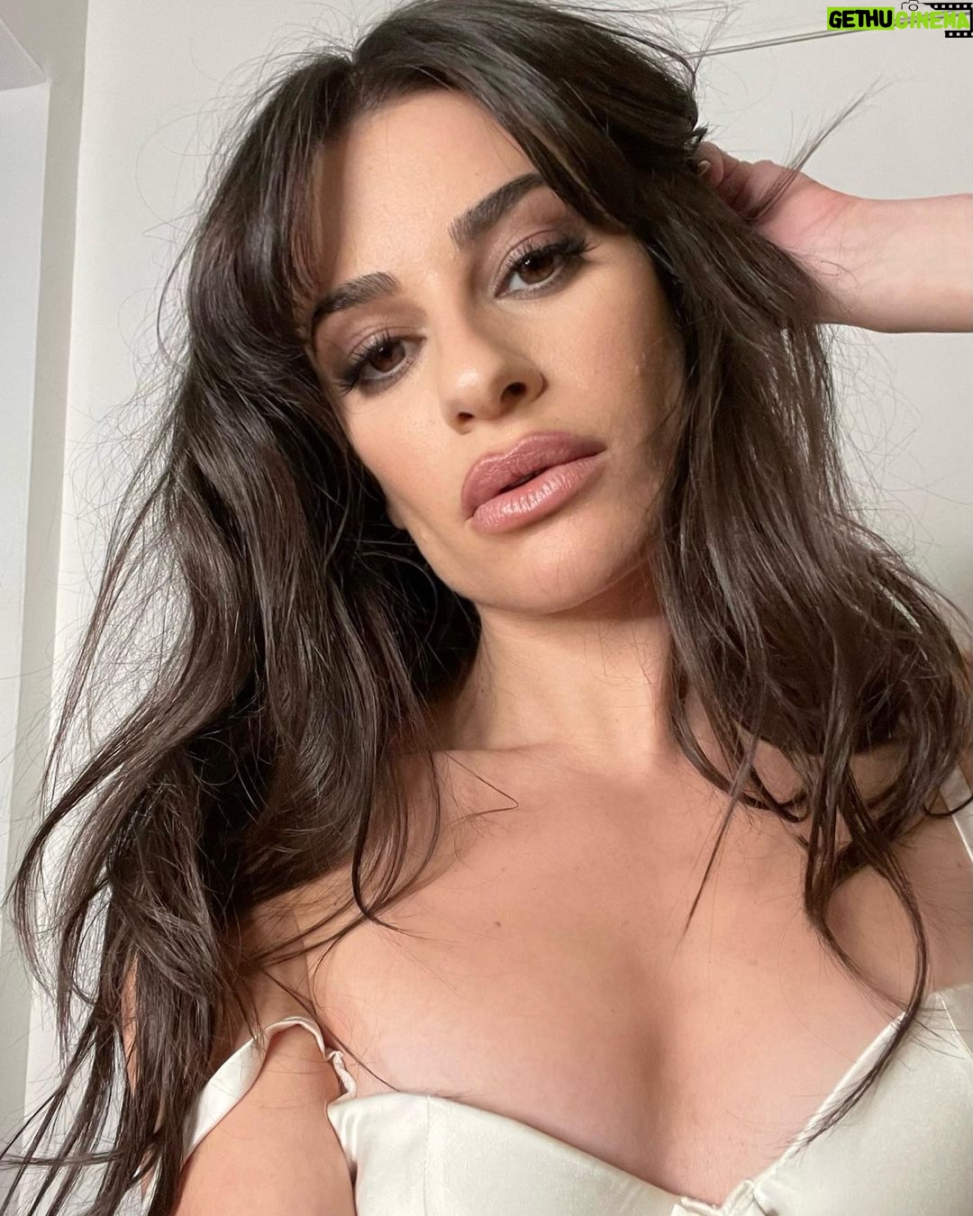 Lea Michele Instagram - Lucia the morning after she played albie.