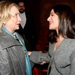 Lea Michele Instagram - What an honor having @hillaryclinton at @funnygirlbwy last night.🙌🏻 (📸 @bruglikas )
