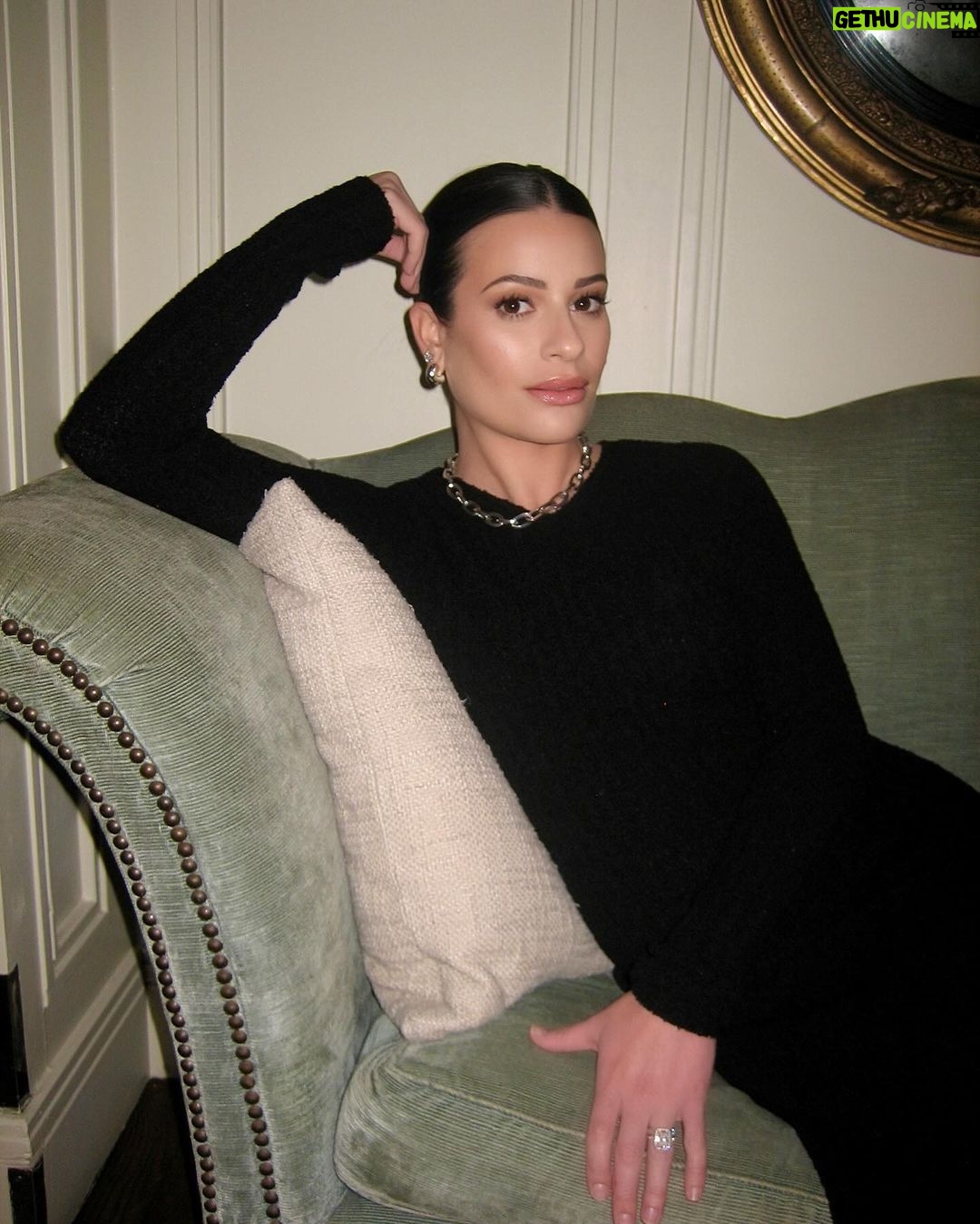 Lea Michele Instagram - Watches one episode of Capote vs Swans 🦢