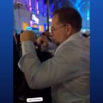 Leandro Hassum Instagram – Que seja um Ano Novo cheio de momentos de alegria e passemos dançando e felizes. Seja bem-vindo 2024. Vídeo captado pelas lentes da minha metade da laranja 🍊 @kakahassum ❤️🍾🥂