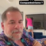 Leandro Hassum Instagram – Nunca vou  cansar de dizer, não existe um manual do que é certo ou errado. Quando divido a nossa maneira de conduzir nossa vida é para mostrar que as vezes não fazer nada é fazer muito.