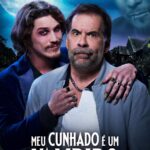 Leandro Hassum Instagram - Ja estamos disponíveis!!! Quem aí já foi lá ver o Conde Drácula??? Aproveita que sua tia tá fazendo o arroz com passas da noite e assiste a gente! Meu Cunhado é um Vampiro, só na @netflixbrasil!!!