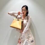 Lee Da-hee Instagram - Peeka chu💋 #ad #FendiSS23 #FendiPeekaboo