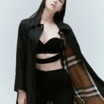 Lee Da-hee Instagram - 🖤 #ad #BurberryRainwear #BurberryTrench #Burberry