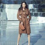 Lee Da-hee Instagram - love burberry💋 #BurberryOuterwear #BurberryJeju #Burberry @Burberry