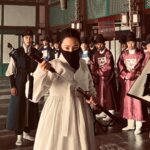 Lee Hanee Instagram - 13시간 촬영🎬 편전씬🥷🏻🥀