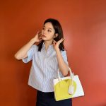 Lee Hye-ri Instagram - Our love is White and Cider 🤍💛 Find the color of your love with the new #PradaGalleria #ad @PRADA