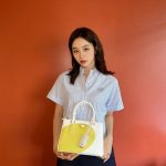 Lee Hye-ri Instagram - Our love is White and Cider 🤍💛 Find the color of your love with the new #PradaGalleria #ad @PRADA