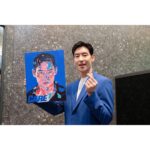 Lee Je-hoon Instagram - ⠀ ☺️☝️💙 #care1 #케어원