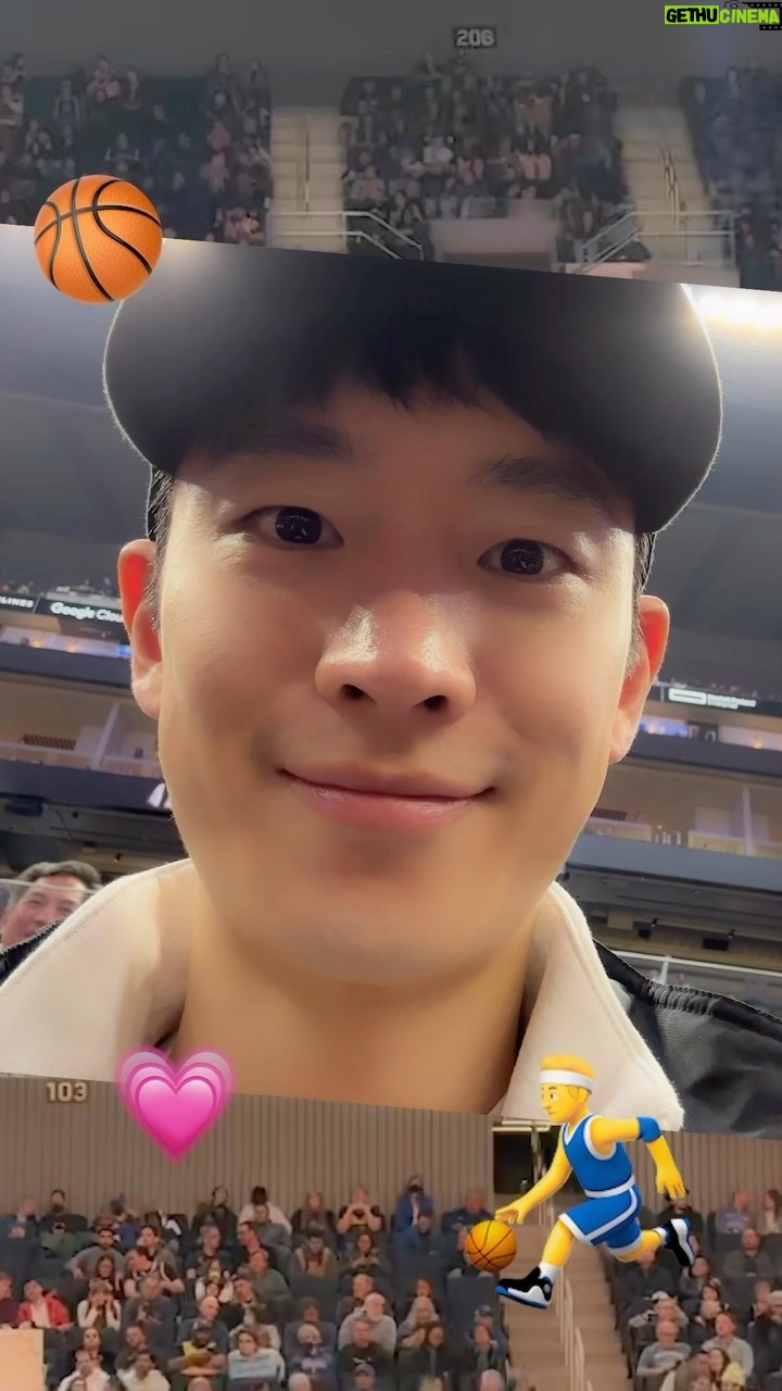 Lee Je-hoon Instagram - ⠀ 샌프란시스코에서 NBA 경기 보고 왔어요~* 너무 즐거웠습니다!!ㅎㅎㅎ