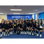 Lee Je-hoon Instagram - ⠀ IBK기업은행 알토스 선수단 여러분들! 끝까지 최선을 다해주셔서 진심으로 감사합니다. 정말 멋진 경기였습니다. 앞으로도 우리 선수분들 다치지 않고 후회 없는 경기하실 수 있게 열심히 응원하겠습니다! 코칭스태프 및 서포터즈 분들도 힘내주세요!! 알토스 화이팅!!!🩵