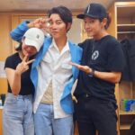 Lee Joon-gi Instagram - 멋진배우,좋은친구,동료 문석이 흥넘치고 열정넘치는 공연에 많이 배우고 갑니다 고마워 ~! 춤,노래 다시 하고 싶게 만드는 문석이의 #드림하이 ~
