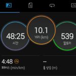 Lee Joon-gi Instagram - 10km training ❤️‍🔥