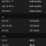 Lee Joon-gi Instagram - 10km training ❤️‍🔥
