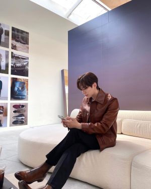 Lee Jun-ho Instagram - 오늘의 나:)

#AD #벨루티 #berluti