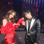 Lee Jun-ho Instagram - MBC안방마님과 #MBC가요대제전🥰