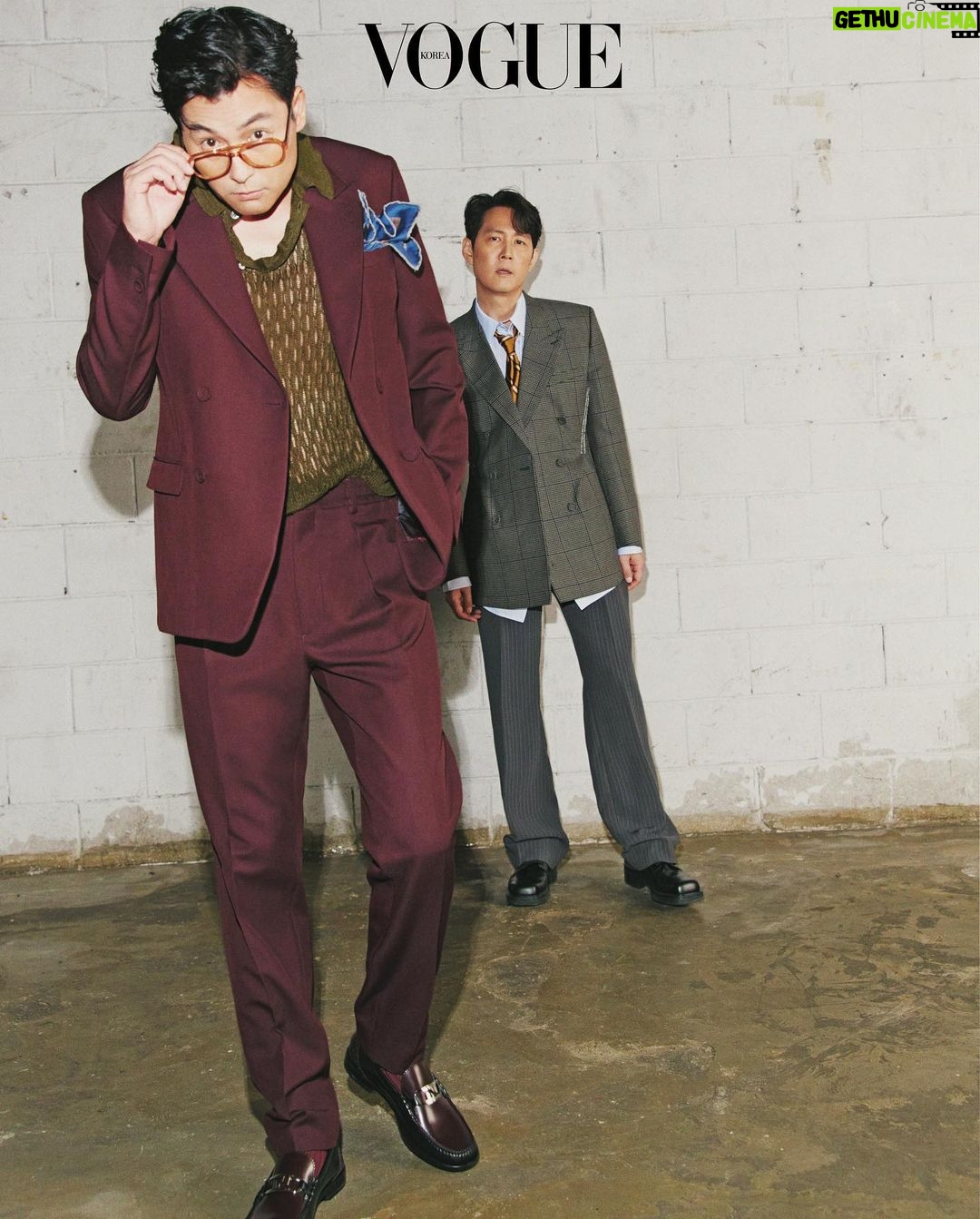 Lee Jung-jae Instagram - @voguekorea @tojws @hongjanghyun