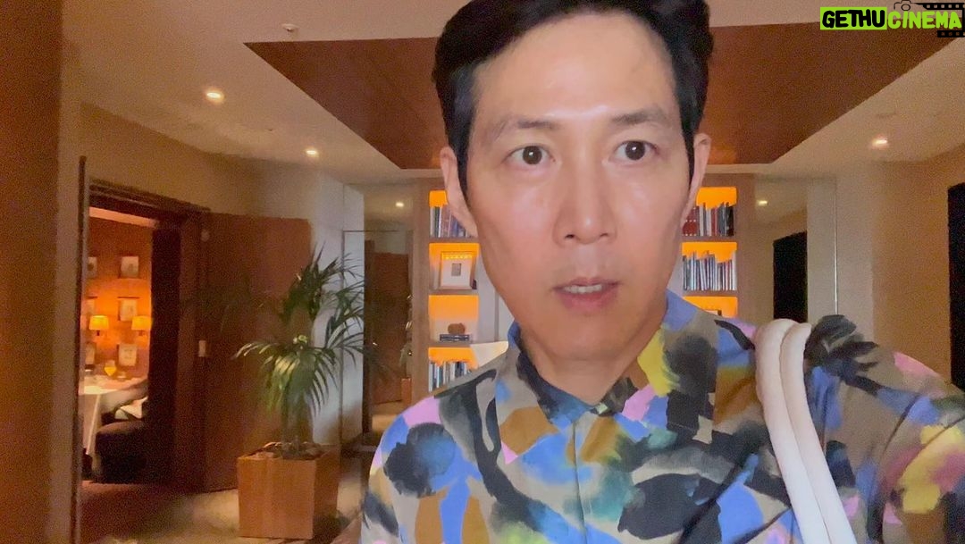 Lee Jung-jae Instagram - leaving Japan after Hunt promotion.