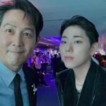 Lee Jung-jae Instagram – with @woozico0914 👍😄