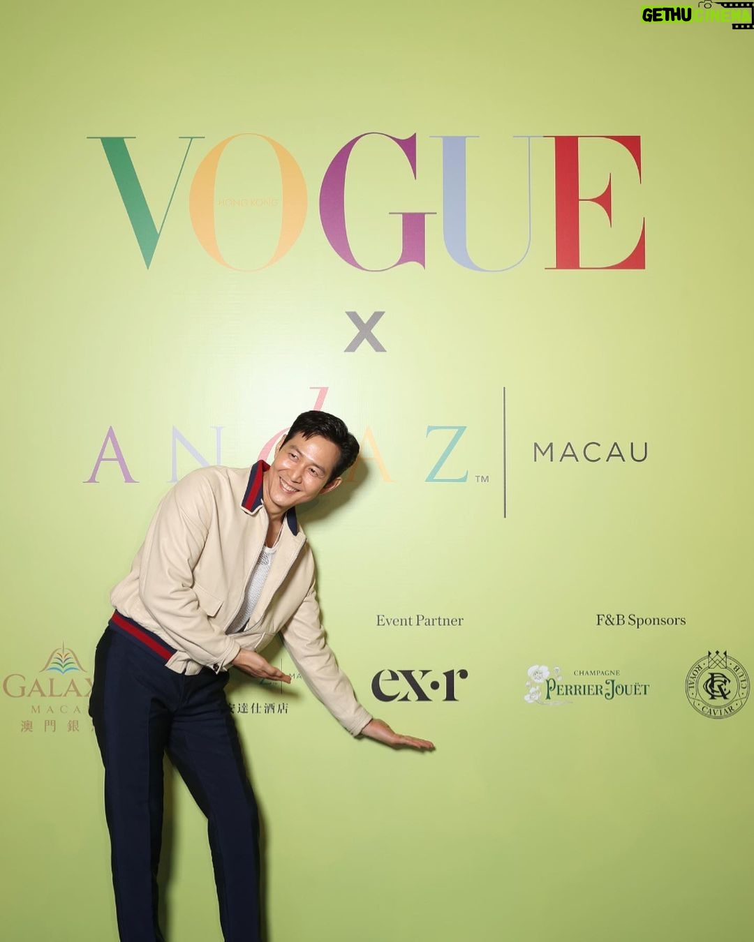 Lee Jung-jae Instagram - #WingShya853 #GalaxyArt @VogueHongKong @AndazMacau @GalaxyMacau #AndazMacau #GalaxyMacau