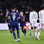 Lee Kang-in Instagram - Une nuit magique à Paris! Allons-y ensemble pour plus, Allez Paris!❤️💙