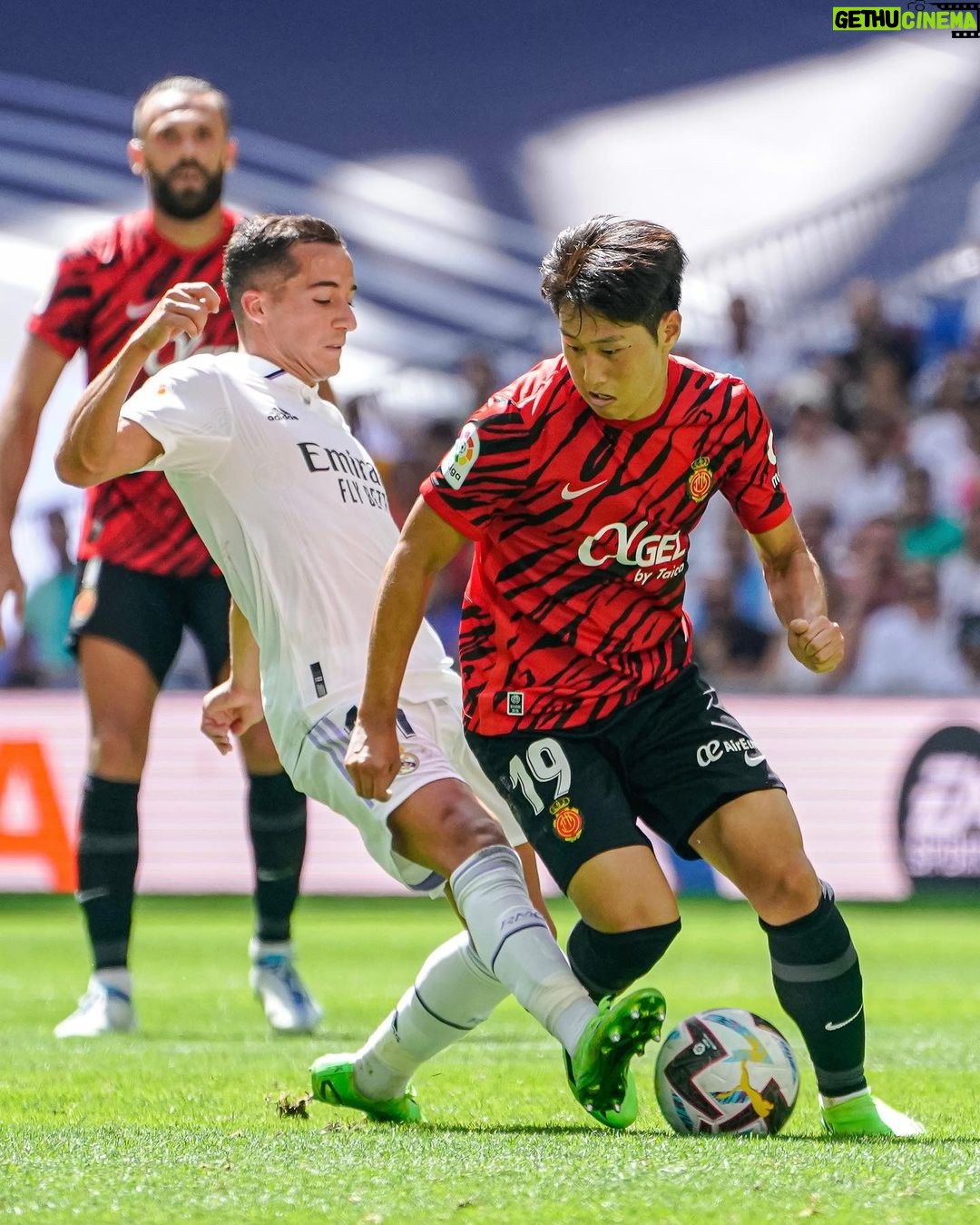 Lee Kang-in Instagram - Seguimos creciendo como equipo @rcdmallorcaoficial 👺