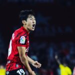 Lee Kang-in Instagram - +3 puntos!!! Contento por el gran trabajo del equipo y la victoria! Vamos Mallorca♥️⚽️