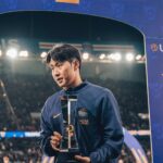 Lee Kang-in Instagram - Quelle meilleure façon de commencer 2024 ✨🏆