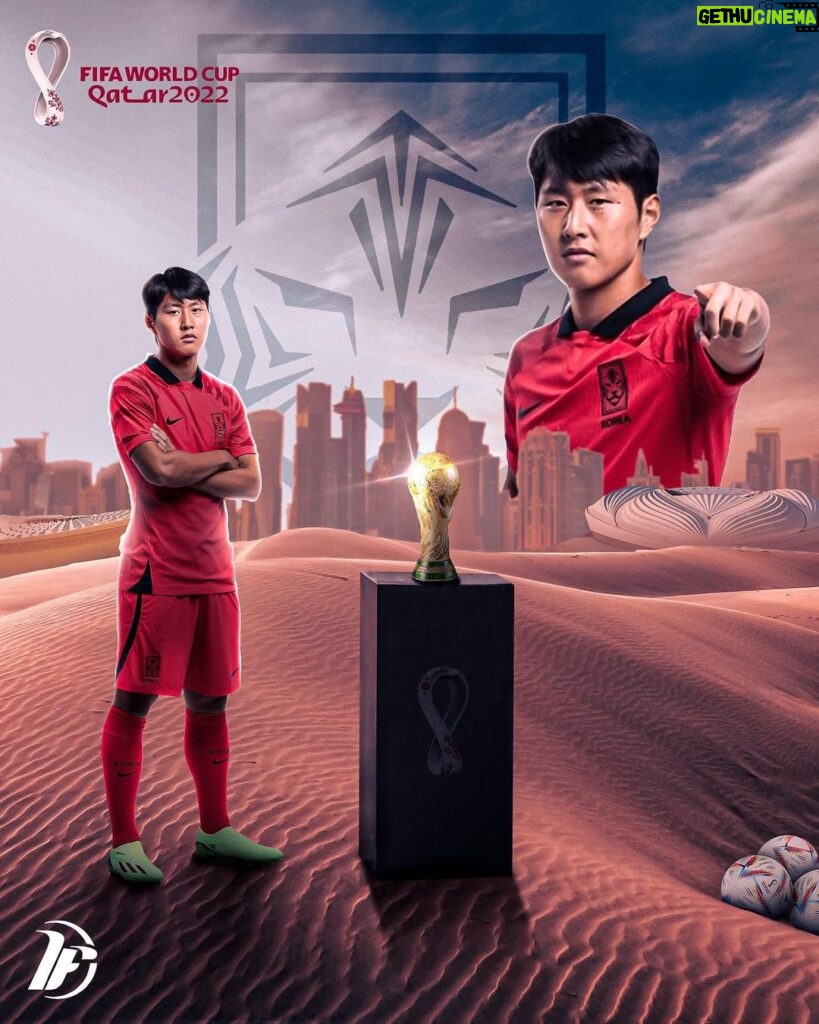 Lee Kang-in Instagram - Ready for #Qatar2022 ⚡⚽ 🔛 @fifaworldcup 🌏🇰🇷 @thekfa