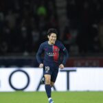 Lee Kang-in Instagram - Heureux de gagner le dernier match de 2023. Quelle année pleine de gratitude.🙏🏻 À bientôt en 2024 🔴🔵