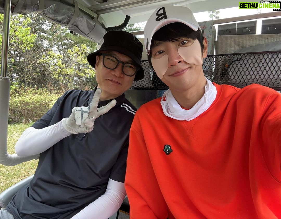 Lee Sang-yeob Instagram - #드라마지니어스 #진행시켜 서원힐스cc