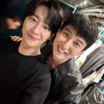 Lee Sang-yeob Instagram - 우리 남길이형 준한이 밥 뭐궈쒀? #영화보호자 화이팅