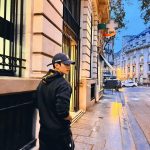 Lee Seok-min Instagram - Paris morning🖤