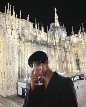 DK Instagram - dinner🖤