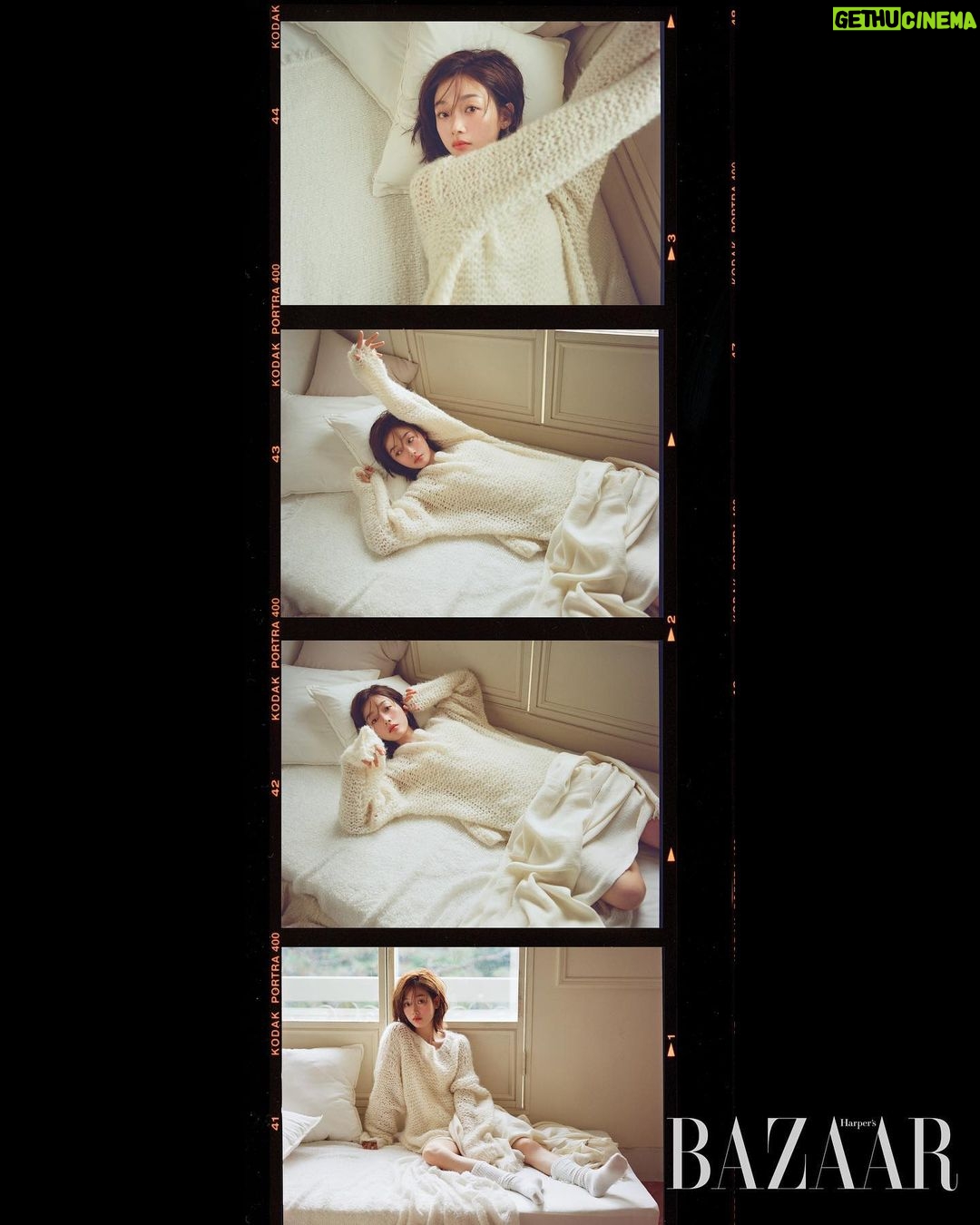 Lee You-mi Instagram - @harpersbazaarkorea 몽글몽글🥰