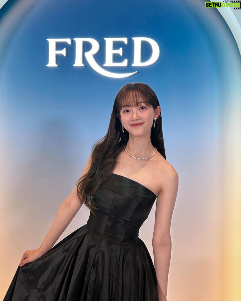 Lee You-mi Instagram - 아름다운프레드🩵🧡💛 @fredjewelry -#광고 #FREDParis #FREDJewelry #FREDExhibition #FREDHeritage