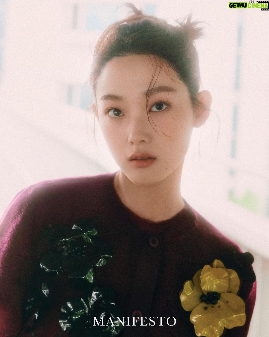 Lee You-mi Instagram - 🖤ㅇ🖤 #ManifestoMagazine #MiuMiu