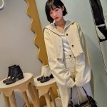 Lee You-mi Instagram - @MiuMiu ❤️🧡❤️🧡 #MiuMiu #MiuMiuMultiPocket