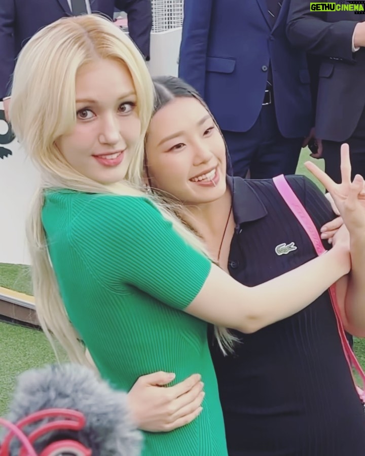 Leejung Lee Instagram - #광고 #라코스테 #라코스테90주년 #LACOSTEcelebrates90 라코스테의 90주년 기념 아주 특별한 팝업 이벤트! 남산에서 5월 21일 까지 진행 됩니다! 모두 나들이 가보세요🤍🐊💚 (그리고 내사랑 소미도 만났다💕) 남산타워