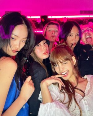Leejung Lee Instagram - _
PINKCHELLA🖤💕 Forever grateful to work with you, I couldn’t be more proud. What a dream come true!✨