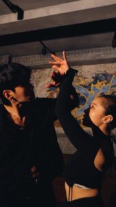 Leejung Lee Instagram - _ You and Me by @jennierubyjane 🖤🤍 Choreographed by @silvergunnnn & @leejung_lee Danced by @deukie_______ & @leejung_lee