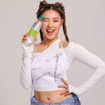 Leejung Lee Instagram - #광고 나에게 딱 좋은 수분 에너지💚 #씨그램 #seagram #감출수없는짜릿함 @cocacola_korea