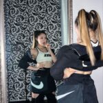 Leejung Lee Instagram - _ Leejung loves NIKE🤍✔️ @nike Makeup by @makeuphyohyo Hair by @sunghwan5955 Style by @madeboyhyup
