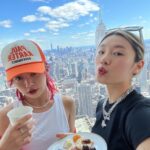 Leejung Lee Instagram - _ 뉴욕 그립다 힝 🏙☁️🌃🤍🌠