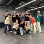 Leeteuk Instagram - 슈주와 아이키가 만났습니다 이전 vol.1의 타이틀 망고의 안무 퍼포먼스를 해준 아이키 고마워요~!!^^ #슈주#아이키#훅#✋🏻#💪🏻