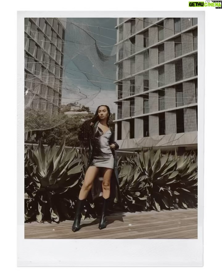 Leigh-Anne Pinnock Instagram - Super late to the party with this post! But these pics deserve some grid attention! Thank you @wwd 🥹🖤 @maggiehshannon 📸
