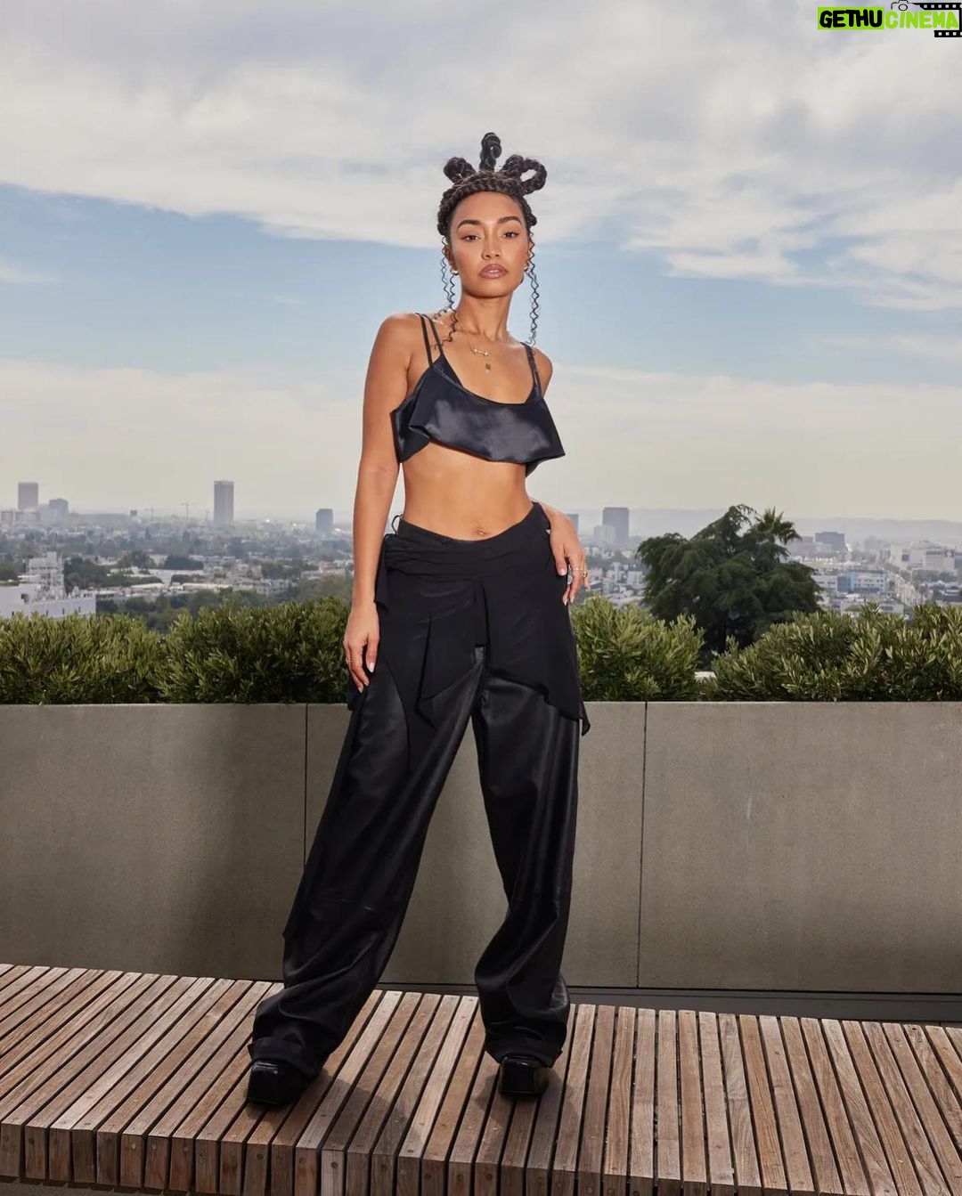 Leigh-Anne Pinnock Instagram - Super late to the party with this post! But these pics deserve some grid attention! Thank you @wwd 🥹🖤 @maggiehshannon 📸