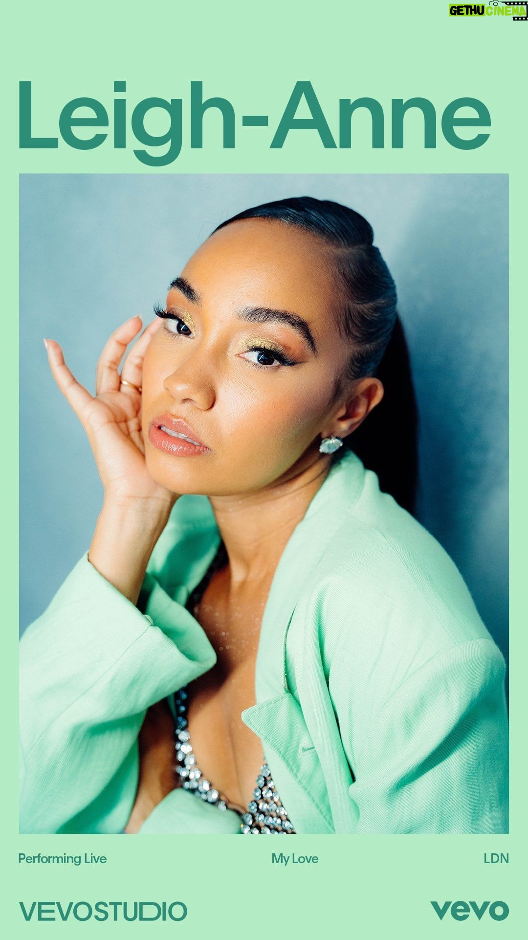 Leigh-Anne Pinnock Instagram - My first ever VEVO performance AND my first performance of My Love with my incredible band! Had TOO much fun with this one. You can watch now on my YouTube channel 💚x MD/Drummer: @duaynesanford Guitar: @thisismafro Keyboard: @jaykeezyofficial Bass: Lawrence Insula