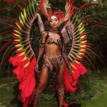 Leigh-Anne Pinnock Instagram - Carnival 23 💚💛🖤❤️